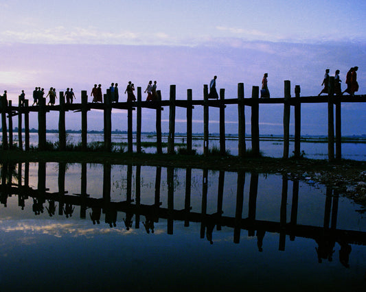People's Drama, U Bein Bridge - Mandalay - Myanmar